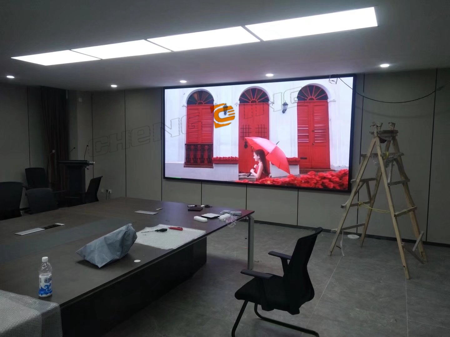 新疆石河子市玛歌酒庄LED高清室内全彩P2.5项目